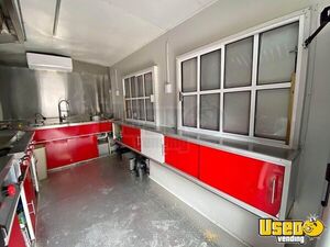 Food Concession Trailer Kitchen Food Trailer Refrigerator Texas for Sale
