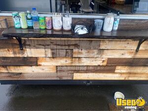 Food Concession Trailer Kitchen Food Trailer Stainless Steel Wall Covers Oregon for Sale