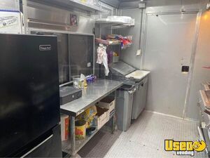 Food Concession Trailer Kitchen Food Trailer Stainless Steel Wall Covers Texas for Sale