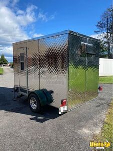 Food Concession Trailer Kitchen Food Trailer Stovetop Maine for Sale