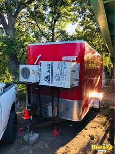 Food Concession Trailer Kitchen Food Trailer Stovetop Texas for Sale