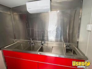Food Concession Trailer Kitchen Food Trailer Stovetop Texas for Sale