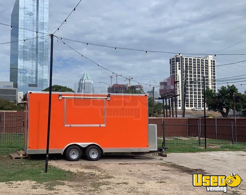 2020 8' x 18' Food Concession Trailer Gyros Mobile Kitchen for Sale