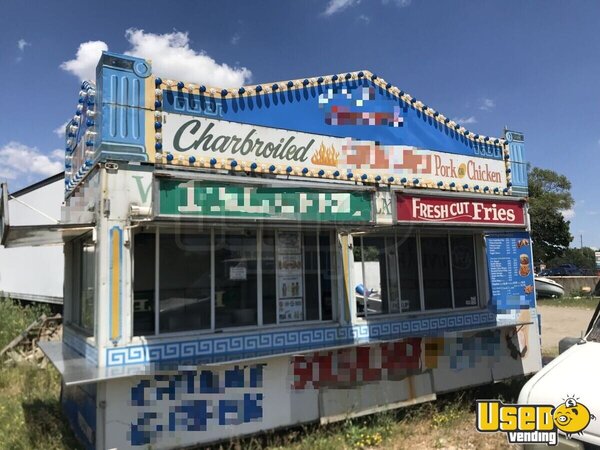 Food Concession Trailer With Storage Trailer Concession Trailer Ontario for Sale