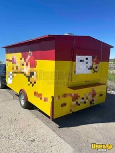 Food Trailer Concession Trailer Diamond Plated Aluminum Flooring Texas for Sale