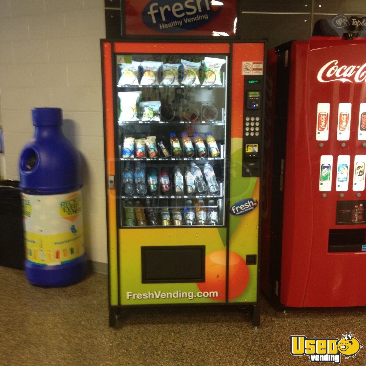 AMS Fresh Healthy Combo Snack & Drink Used Healthy Vending Machines