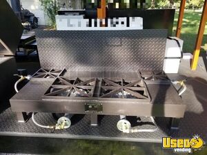 Gooseneck Barbecue Concession Trailer Barbecue Food Trailer Flatgrill Texas for Sale