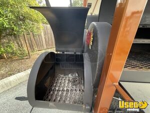 Gooseneck Barbecue Concession Trailer Barbecue Food Trailer Sound System Texas for Sale