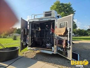 Gooseneck Horse Trailer 3-horse Lq Trailer Microwave Ohio for Sale