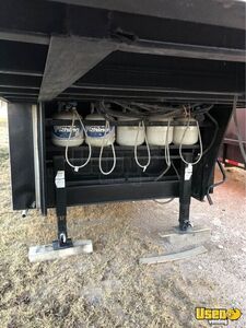 Goosneck Food Concession Trailer Kitchen Food Trailer Fryer Texas for Sale