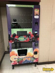 (5) 2017 Healthier 4U 3589 Snack and Drink Combo Vending Machines For Sale in Georgia!