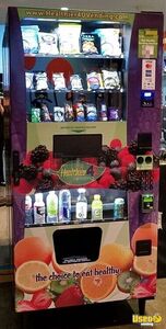 (5) 2018 Healthier 4U 3589N Snack and Drink Combo Vending Machines For Sale in Missouri!