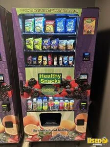 (6) - 2015 Healthier 4U Snack and Drink Combo healthy Vending Machines For Sale in New York!