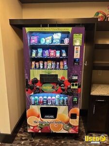 (3) 2019 Healthier 4U 3589 Snack and Drink Combo Vending Machines For Sale in Texas!