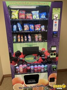 (4) 2020 Healthier 4 U Snack and Drink Combo Vending Machines For Sale in Texas!