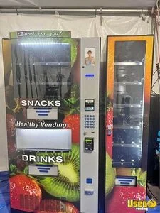 Healthy You Snack and Drink Combo w Merchandiser Entree Vending Machine For Sale in California