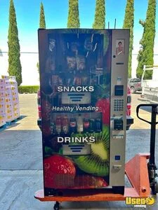 2 Healthy You Snack and Cold Drink Combo Vending Machines For Sale in California!