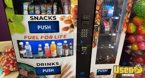 (4) 2020 Seaga Healthy You Hy2100 Snack and Drink Combo Vending Machines w Merchandiser Entree For Sale in California!