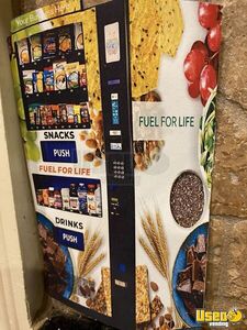 (2) 2023 Healthy You Seaga Snack and Drink Combo Vending Machines For Sale in Georgia!