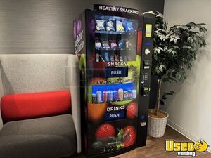 (5) 2021 Healthy You HY2100 Snack and Drink Combo Vending Machines with Location For Sale in Georgia!