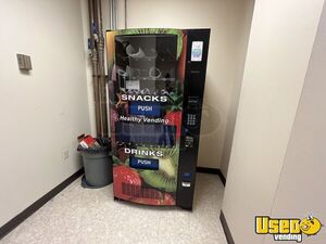 (3) 2021 Healthy You HY2100 Seaga Snack and Drink Combo Vending Machines For Sale in Maryland!