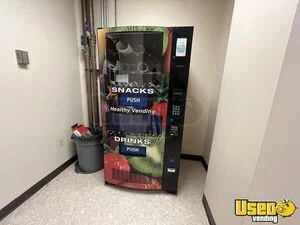 (3) 2021 Healthy You HY2100 Seaga Snack and Drink Combo Vending Machines For Sale in Maryland!