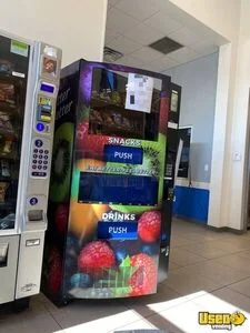 (3) Healthy You HY2100 Snack and Cold Drink Combo Vending Machines For Sale in Texas!
