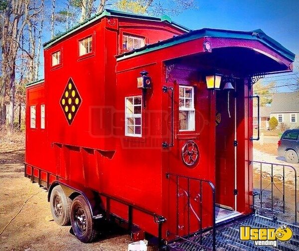 Historically Influenced Reproduction Caboose Other Mobile Business Massachusetts for Sale