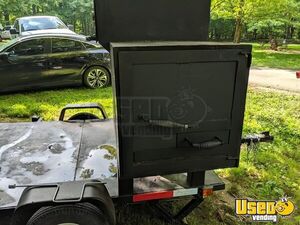 Homemade Bbq Smoker Trailer Open Bbq Smoker Trailer 5 Indiana for Sale