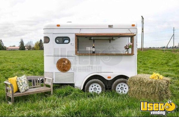 Horse Concession Trailer Conversion Beverage - Coffee Trailer British Columbia for Sale