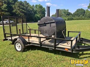I Don’t Know/ Hand Made Open Bbq Smoker Trailer South Carolina for Sale