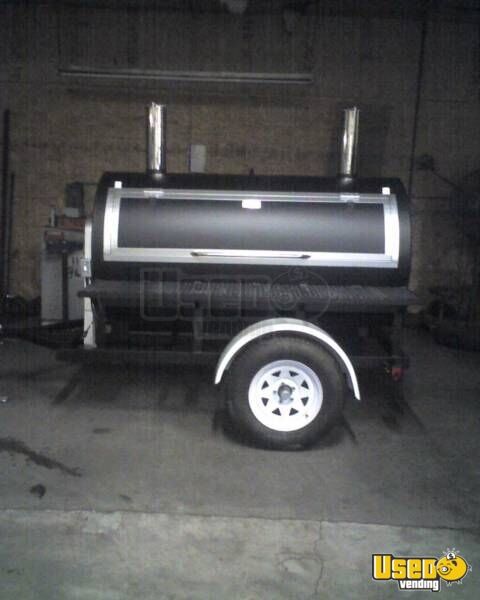 I Don't Know Not A Vehicle 6 Ft Open Bbq Smoker Trailer Tennessee for Sale