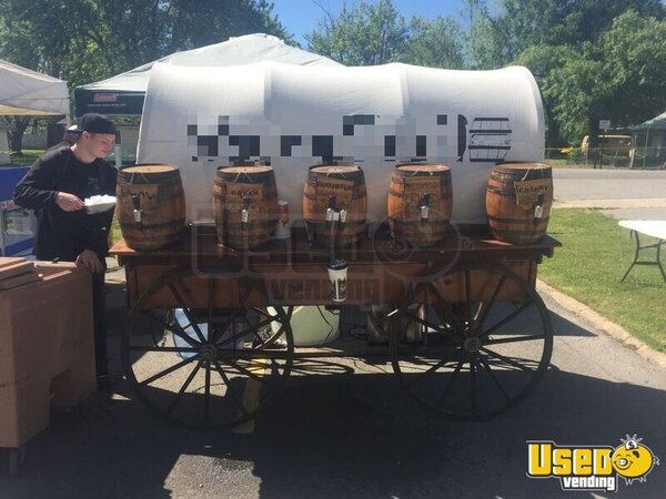 I Dont Know Wagon Trail Soda Beverage - Coffee Trailer Texas for Sale