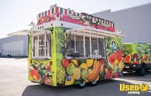 Turnkey Frozen Dessert FibreCore Concession Trailer & Ford Van w/SolarPanels on Both for Sale in Arizona!