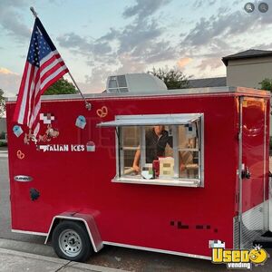 TURNKEY - 2021 7' x 12' Ice Cream Concession Trailer | Mobile Dessert Unit for Sale in California!