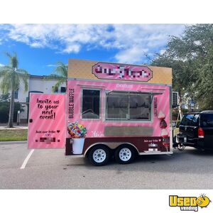 Like New - 2022 8.5' x 12' Ice Cream Trailer | Mobile Vending Unit for Sale in Florida!