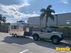 Never Used - 2023 Custom Chrome & Stainless Vintage Style Ice Cream Concession Trailer for Sale in Florida!