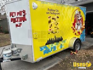 Ice Cream Trailer Ice Cream Trailer Exterior Customer Counter Colorado for Sale