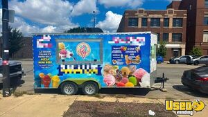 Well Maintained Ice Cream Concession Trailer Mobile Vending Unit for Sale in Illinois!