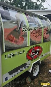 2019 4' x 7' Rolled Ice Cream Concession Trailer Mobile Vending Unit for Sale in Indiana!