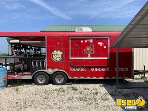2017 Cargo Craft Expedition 8' x 22' Ice Cream Concession Trailer with Porch for Sale in Missouri!