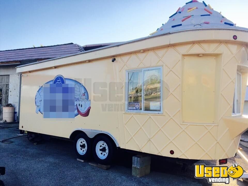 8.5' x 21' Ice Cream Concession Trailer for Sale in Missouri