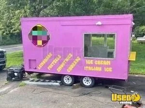 Used 8' x 14' Ice Cream/Food Concession Trailer Mobile Vending Unit for Sale in New Jersey!