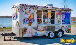 2008 20' Soft Serve Ice Cream Concession Trailer | Mobile Vending Unit for Sale in New York!