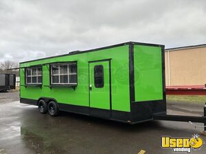 Like-New - 2024 8' x 24' Quality Cargo Ice Cream Concession Trailer | Mobile Dessert Unit for Sale in Ohio!