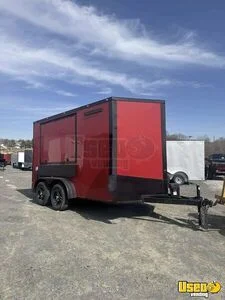 Versatile - 2024 7' x 12' Ice Cream Concession Trailer Mobile Vending Unit for Sale in Pennsylvania!