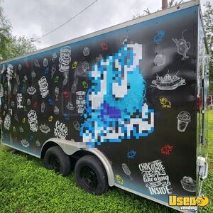 2018 8' x 16' Shaved Ice and Ice Cream Concession Trailer for Sale in Texas!