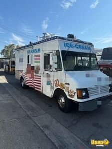 HCD Insignia Certified 18' GMC Step Van Soft Serve Ice Cream & Shaved Ice Food Truck for Sale in California!