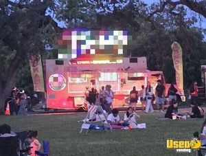 LOW MILES - 2018 31' Hino 258LP  Custom Dessert Ice Cream Coffee Mini Donuts & Food Truck for Sale in California!