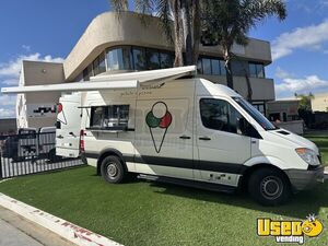 LOW MILES DIESEL - 2011 Mercedes Benz Gelato Sprinter Van Permitted Frozen Dessert Truck for Sale in California!